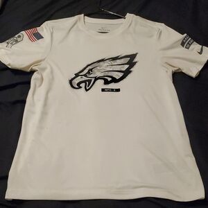 Nike Dri-Fit White Graphic Men's T-Shirt